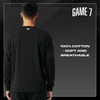 image:imageGame 7 x NHL Mens Officially Licensed Long Sleeve Classic Crew Neck Cotton TShirtDetroit Red Wings