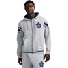 image:imageGAME 7 NHL mens X Nhl Mens Officially Licensed Long Sleeve Zip Up Hooded Fleece SweatshirtHeather Grey